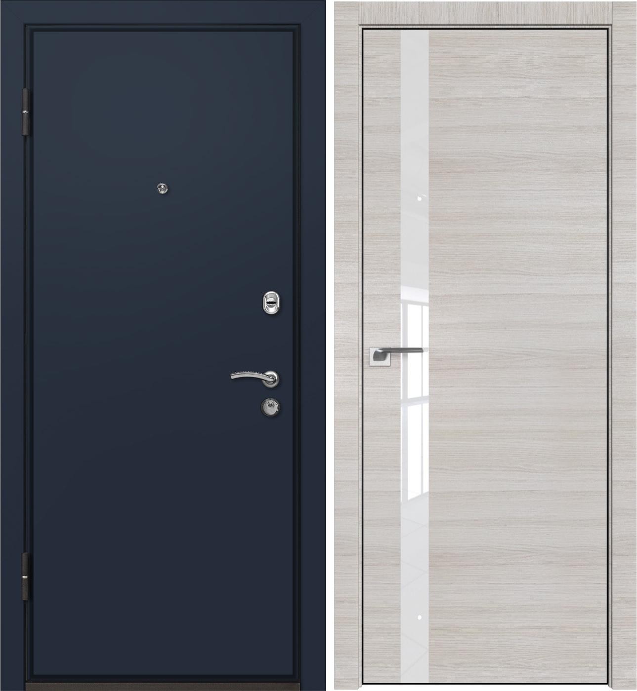 Дверь серии Волкодав с панелями Profil Doors 
