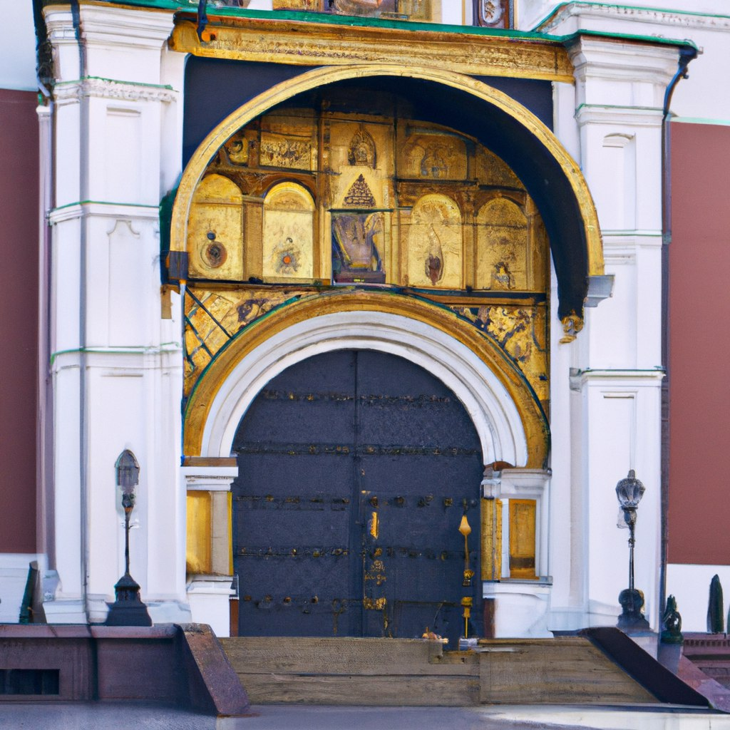 Двери Московского кремля
